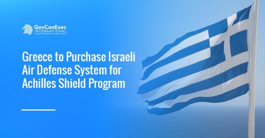 Greece's flag. Greece intends to equip its Achilles Shield air defense system with PULs from Elbit
