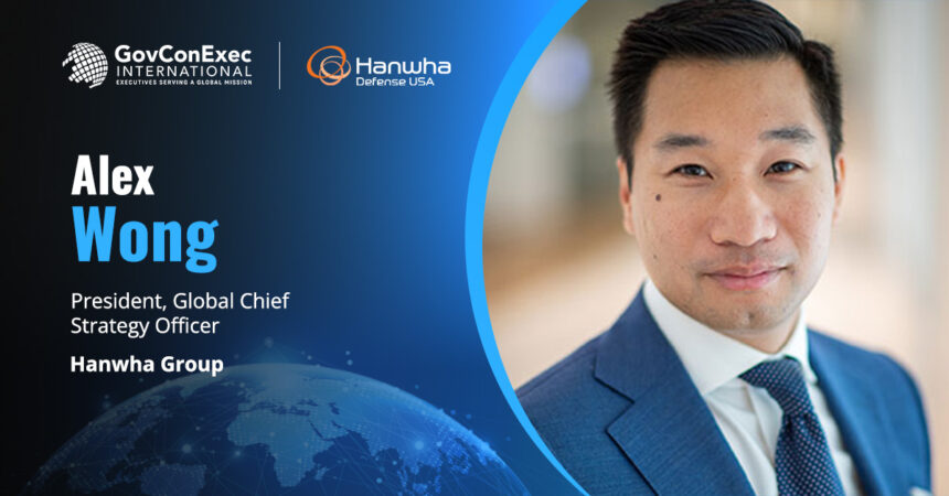 alex-wong-hanwha-group-us-south-korea-alliance-defense Alex Wong, president and global chief strategy officer at Hanwha Group. Wong spoke about the U.S. alliance with South Korea