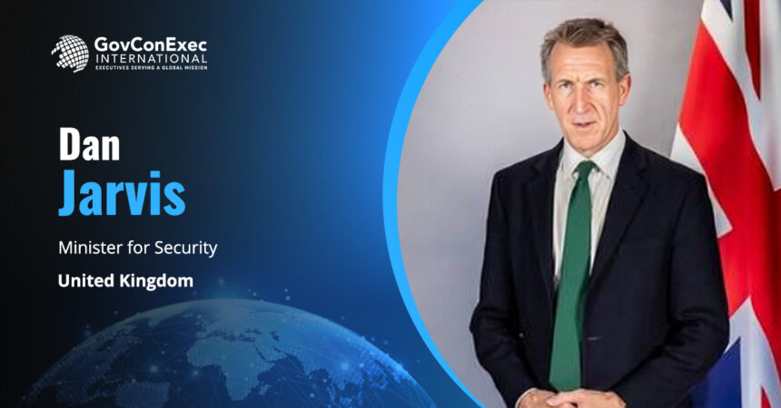 Dan Jarvis, U.K. minister for security. Jarvis unveiled the Cyber Resilience Pledge