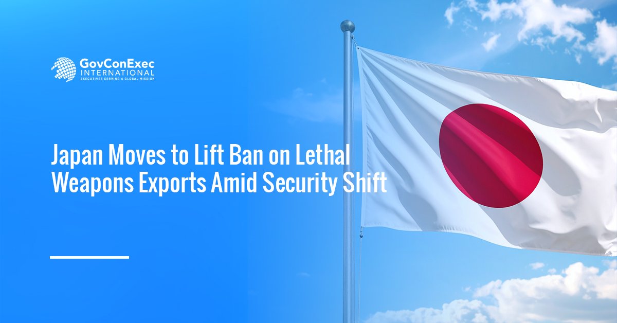 Japan Moves to Lift Ban on Lethal Weapons Exports Amid Security Shift