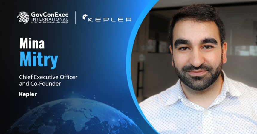 Kepler CEO Mina Mitry. The European Space Agency has awarded Kepler a contract for the HydRON Element 3 mission.