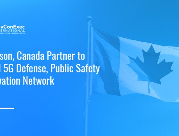Canada flag. Ericsson has partnered with the Canadian government on national 5G innovation network.
