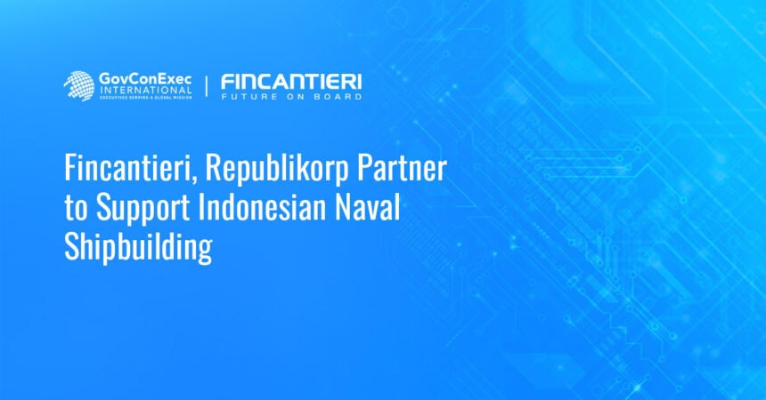fincantieri-republikorp-naval-shipbuilding-partner Fincantieri logo. Fincantieri and Republikorp have partnered to strengthen Indonesia’s naval shipbuilding capabilities.