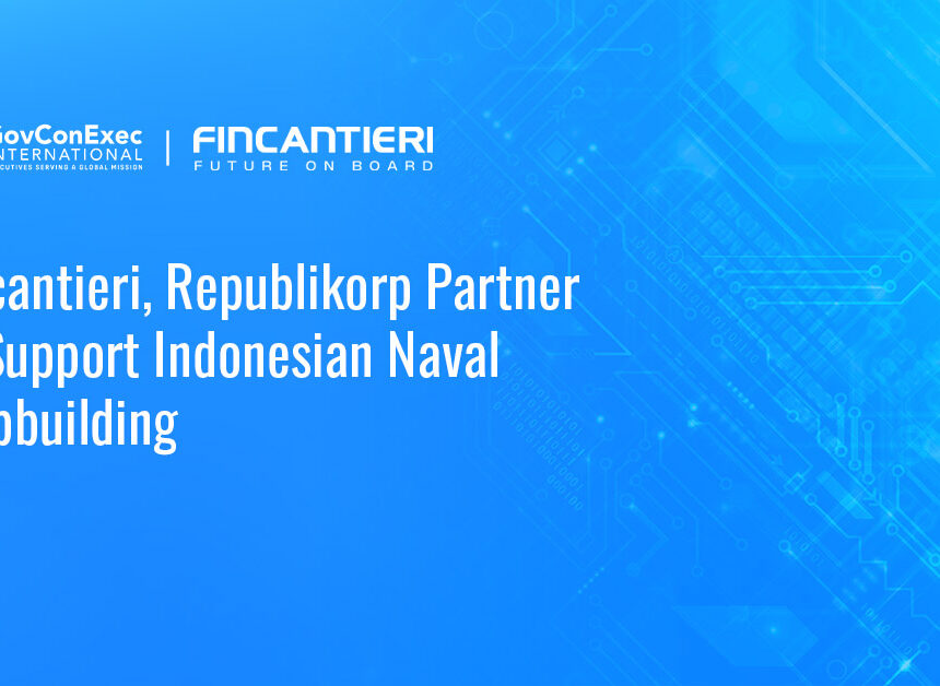 Fincantieri logo. Fincantieri and Republikorp have partnered to strengthen Indonesia’s naval shipbuilding capabilities.