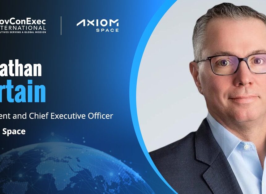 Jonathan Cirtain. The Axiom Space CEO has discussed the creation of a new subsidiary in Switzerland.