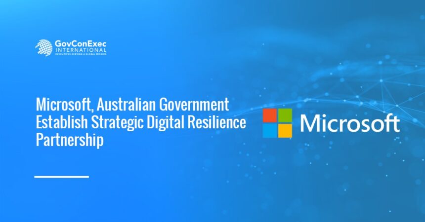 microsoft-australia-cybersecurity-ai-cloud-partnership Microsoft logo. Microsoft and Australia have partnered on cybersecurity, AI, cloud and critical infrastructure protection.