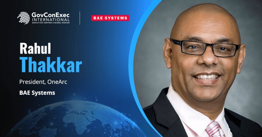 Rahul Thakkar. The OneArc president discussed the company's partnership with Indra Group to develop training simulators.