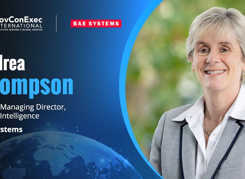 Andrea Thompson. The BAE Systems executive commented on the company's partnership with NEC to advance Japan's cyber defense.
