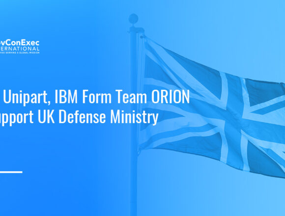 uk-mod-kbr-ibm-unipart-team-orion UK flag. KBR, Unipart and IBM have formed Team ORION.