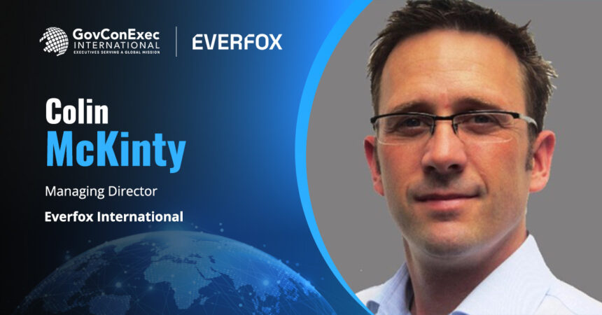 colin-mckinty-everfox-managing-director-appointment Colin McKinty. Everfox has named Colin McKinty as managing director of its international business.